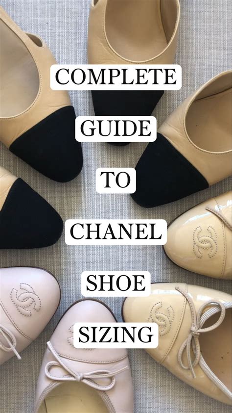 chanel flat shoe size chart|chanel shoes price list.